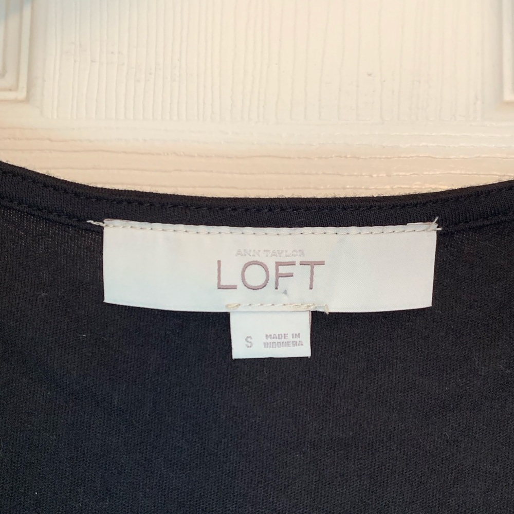 Black Loft Dress Size S - Picture 2 of 3